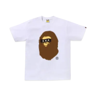 A BATHING APE Bape Gallery x Yasunari Miyazaki Tee "White"