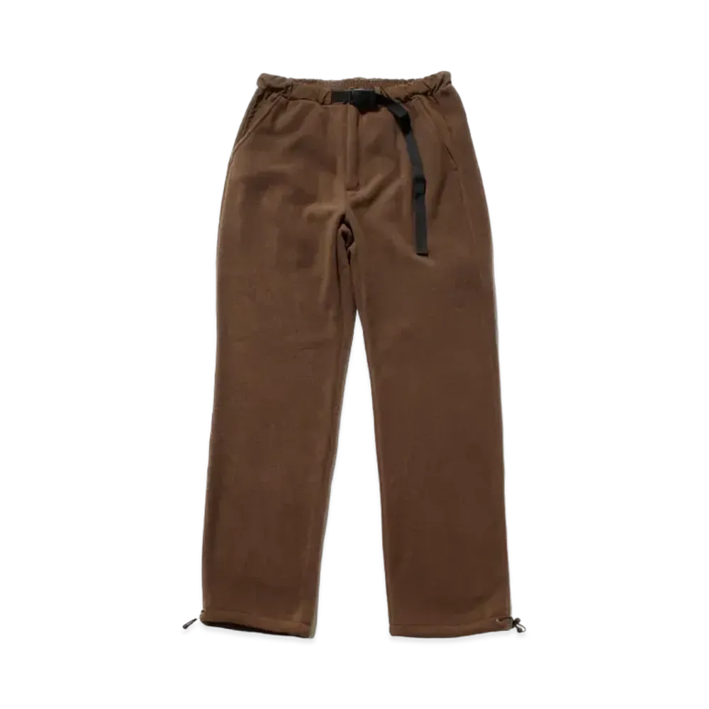FIRST DOWN MICRO FLEECE EASY PANTS "Brown"