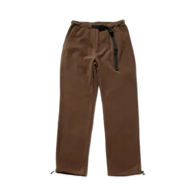 FIRST DOWN MICRO FLEECE EASY PANTS "Brown"