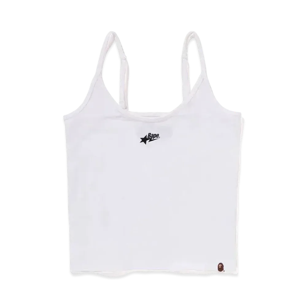 A BATHING APE Bape Sta Logo Camisole "White"