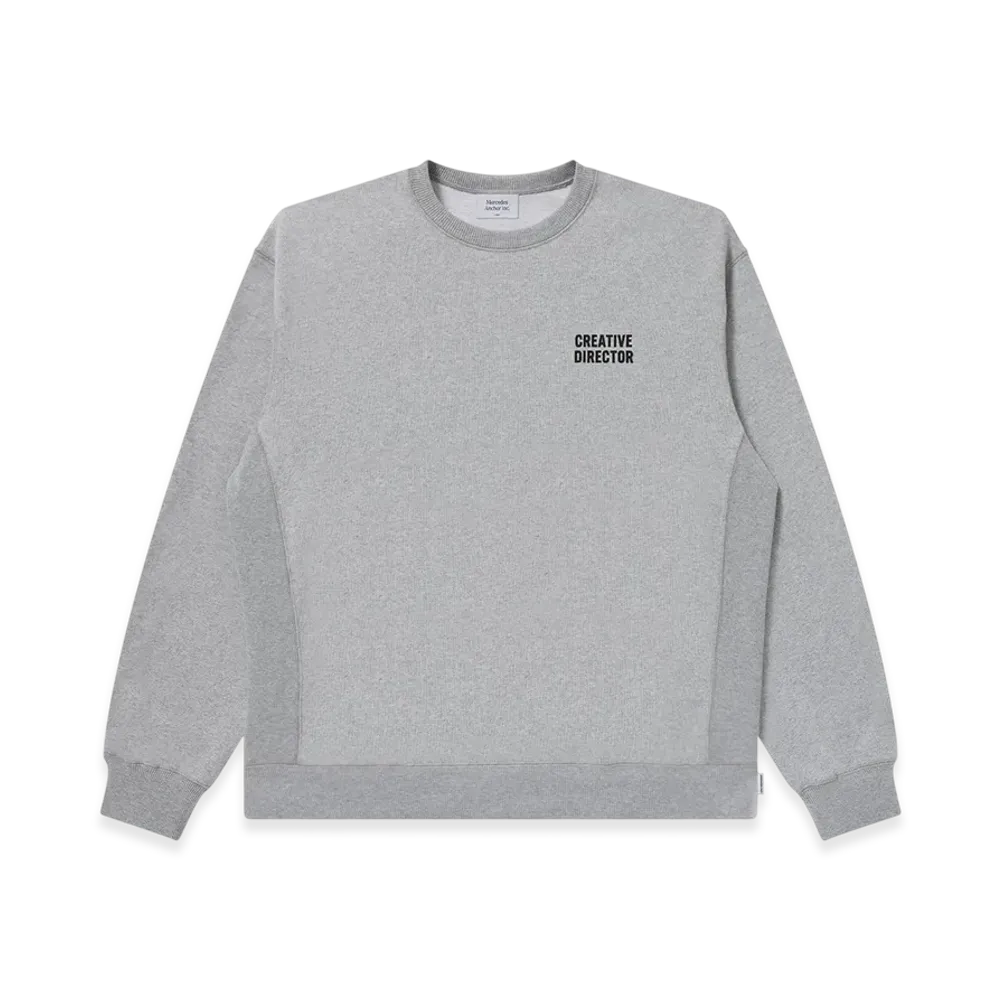 Mercedes Anchor inc. Creative Director Crew Sweat "Gray"