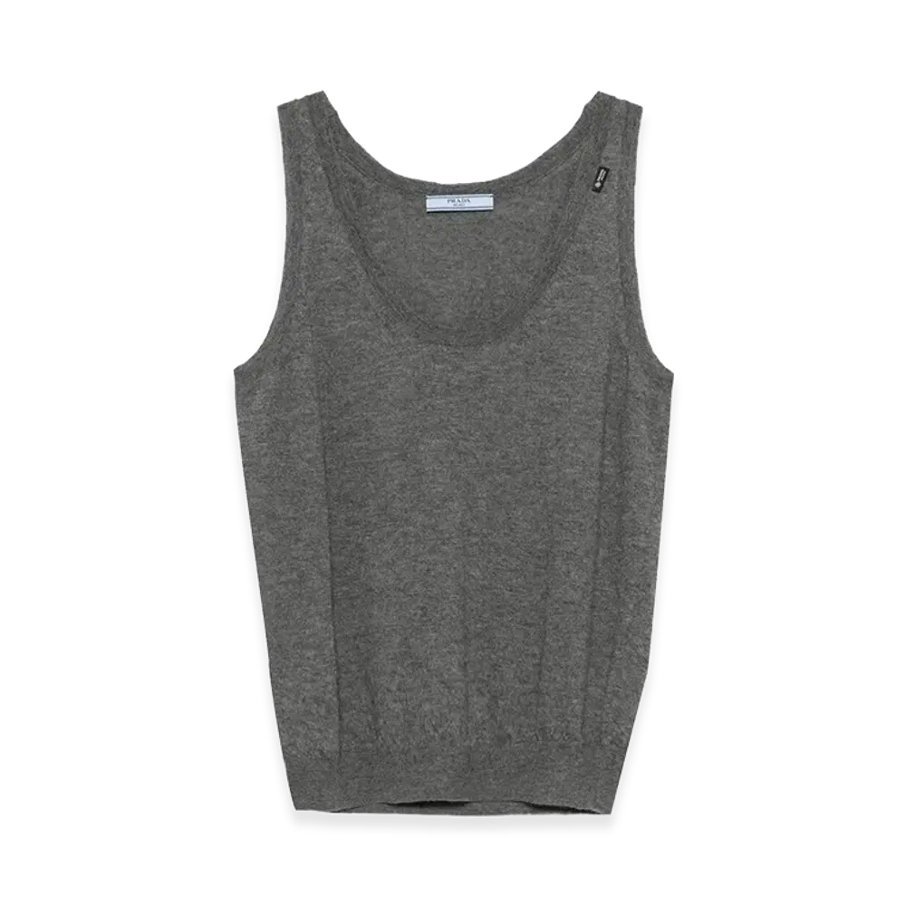PRADA Women's Sup.Fine Cashmere F.18 "Grey"