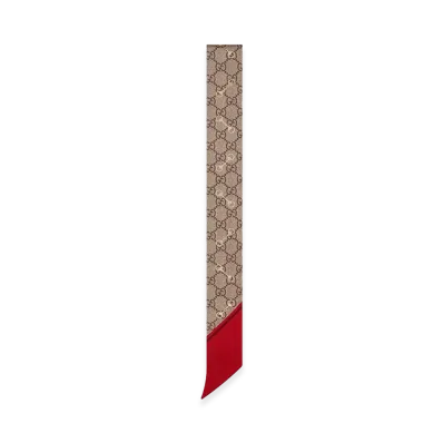 GUCCI Women's Cruise Scarfs "Red"