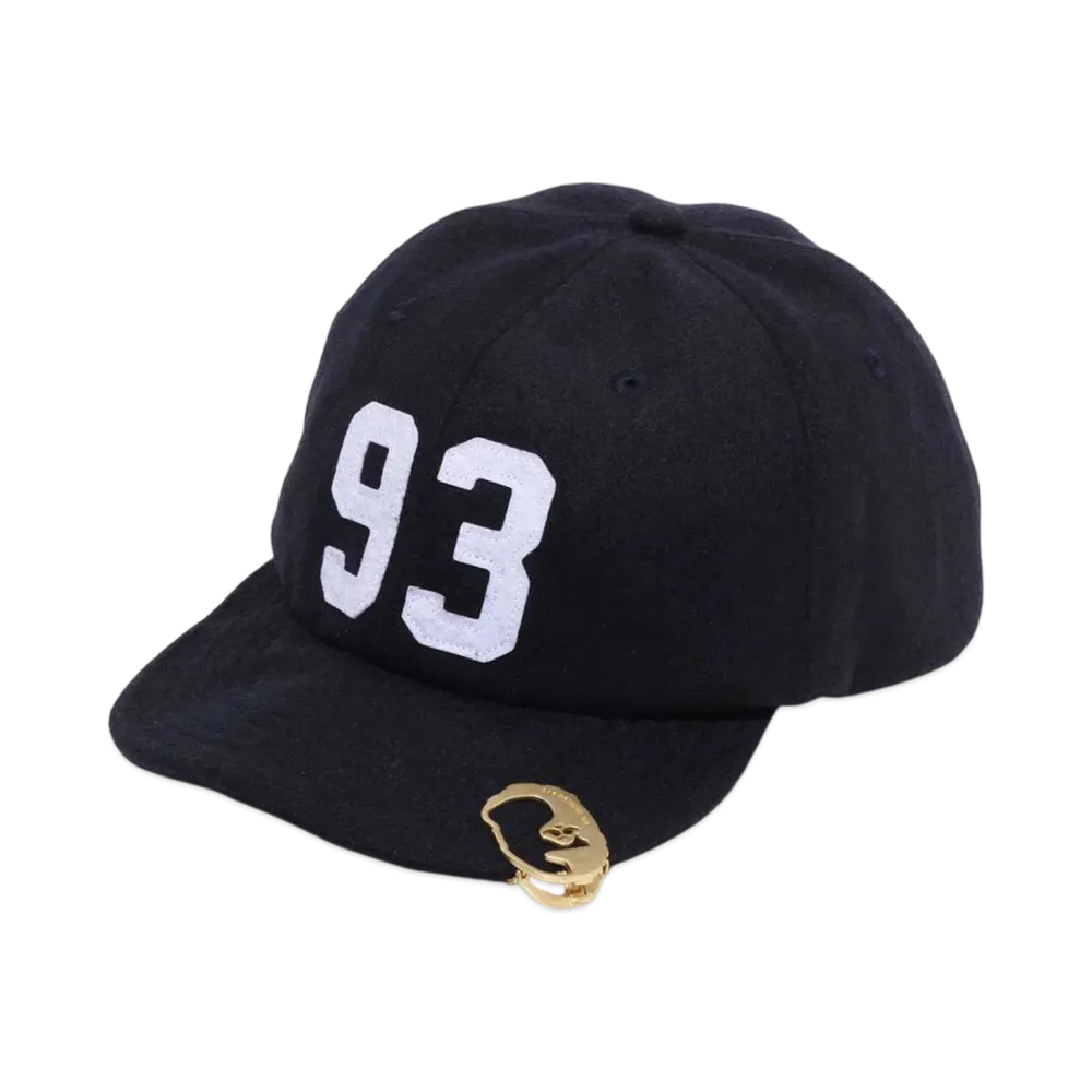 A BATHING APE Mr. BATHING APE 24FW Woolen Cap "Navy"