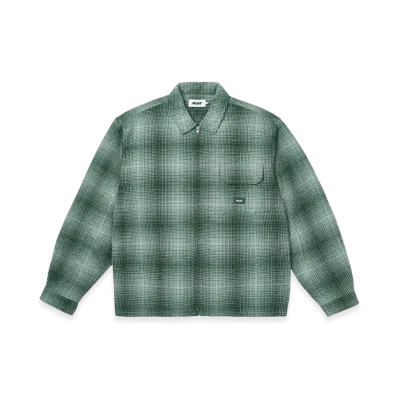 PALACE Ghost Zip Shirt "Green"