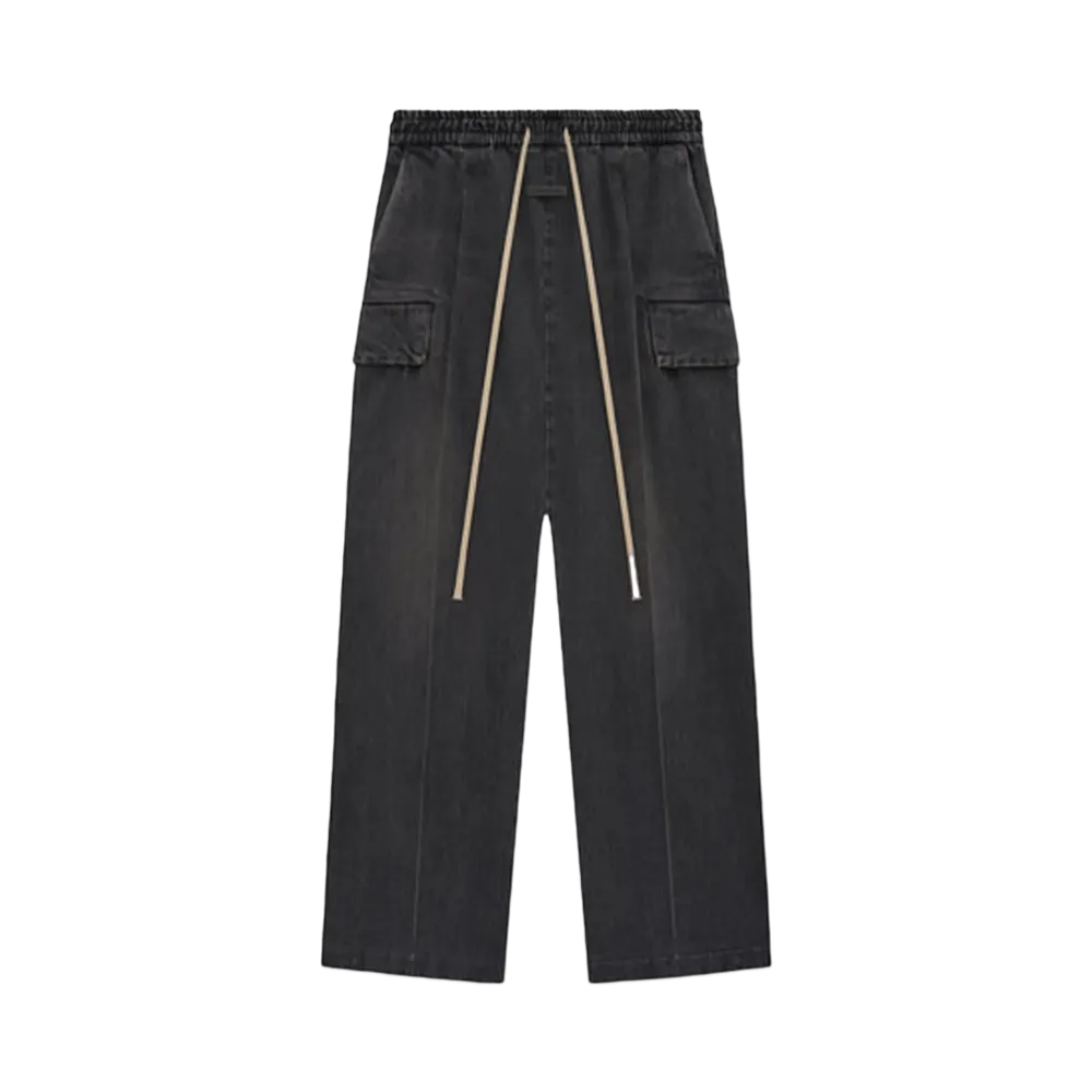 FEAR OF GOD Denim Cargo Pant "Vintage Black"