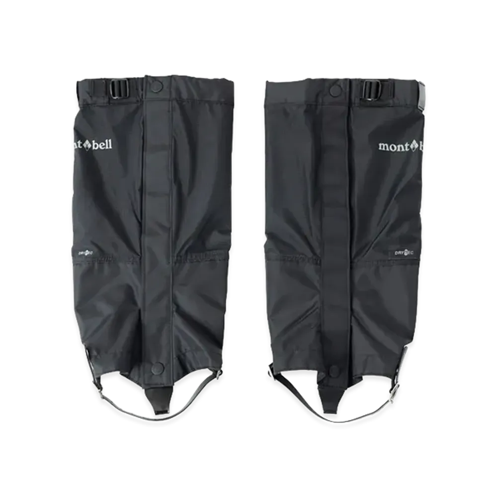 mont-bell Dry-Tec Easy Fit Spats "Black"