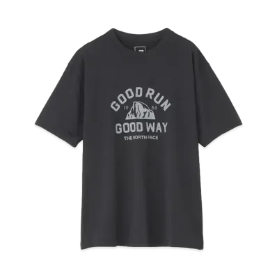 The North Face Short Sleeve Free Run Crew (Unisex) "Black"