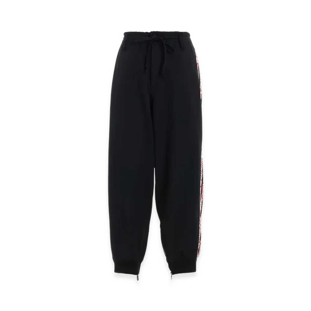 Ground Y x Mononoke the Movie Collaborate Collection Hinezumi Line Polyester Smooth Track Pants "Black"