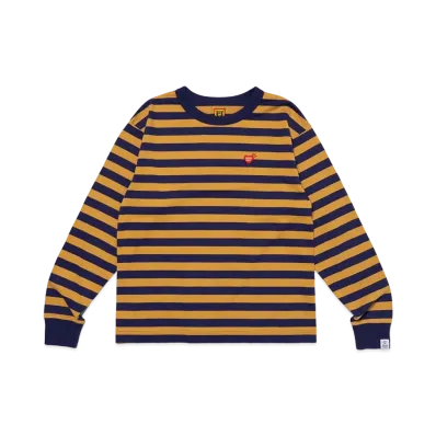 HUMAN MADE Striped L/S T-Shirt "Beige"