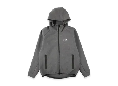 WIND AND SEA Tech Sweat Zip Up Sweatshirt "Gray"