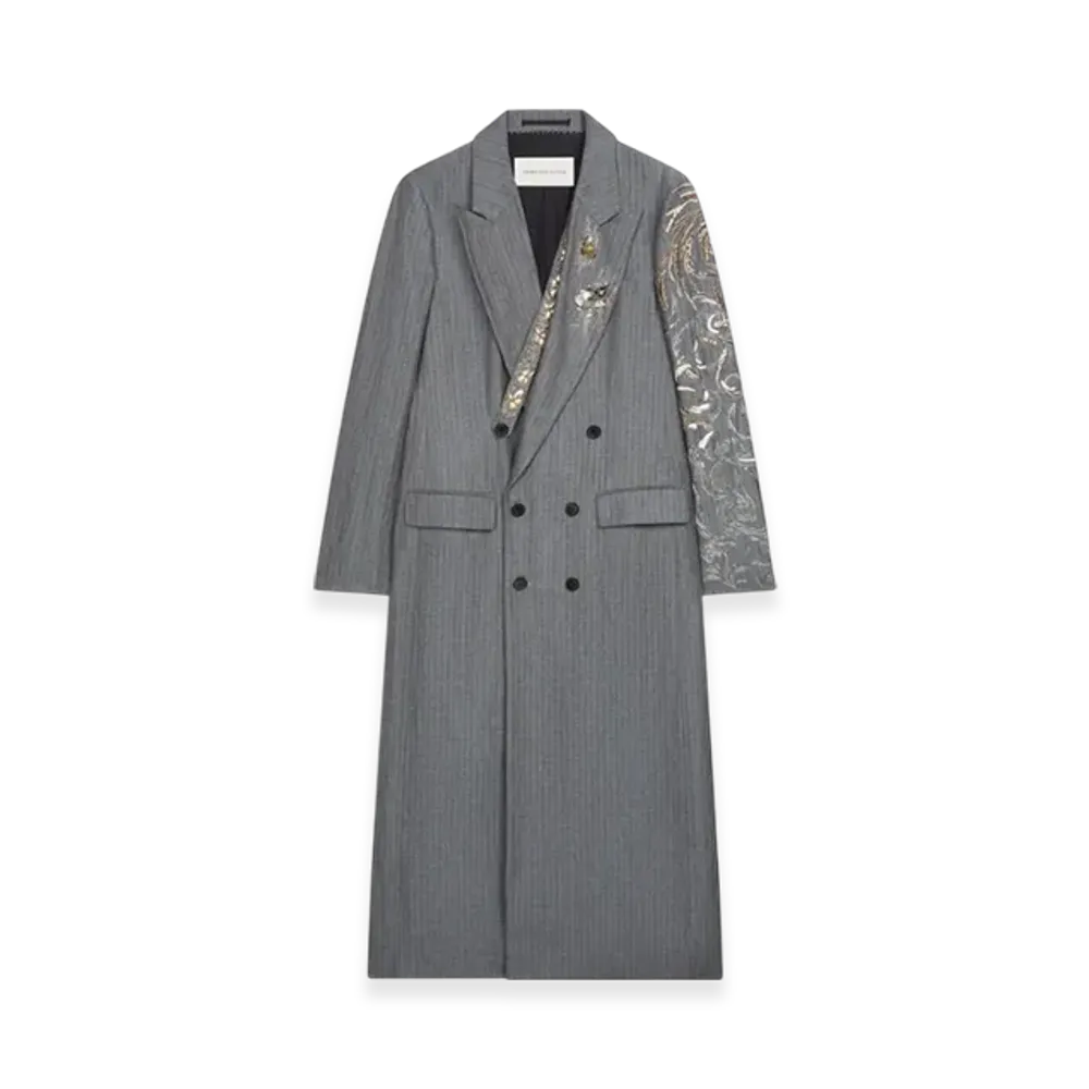 DRIES VAN NOTEN Embellished Coat "Raf"