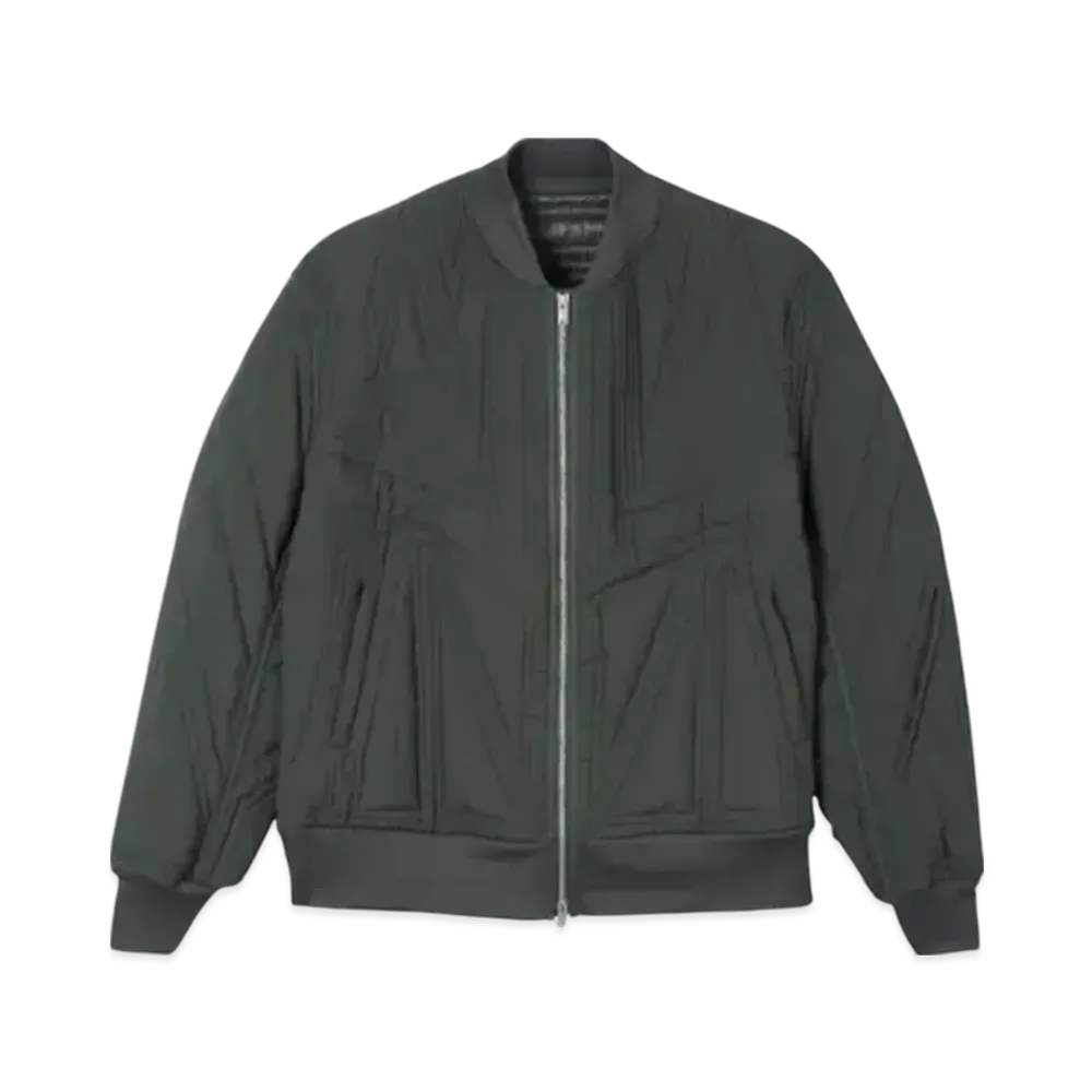 Y-3 Quilted Bomber Jacket "Olive"