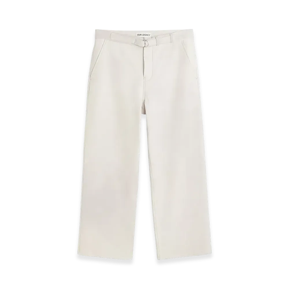 OUR LEGACY Stern Chino "Dust Bunny Disrupted Sateen"