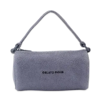 GELATO PIQUE Colorful Pile Mini Bag "Navy"