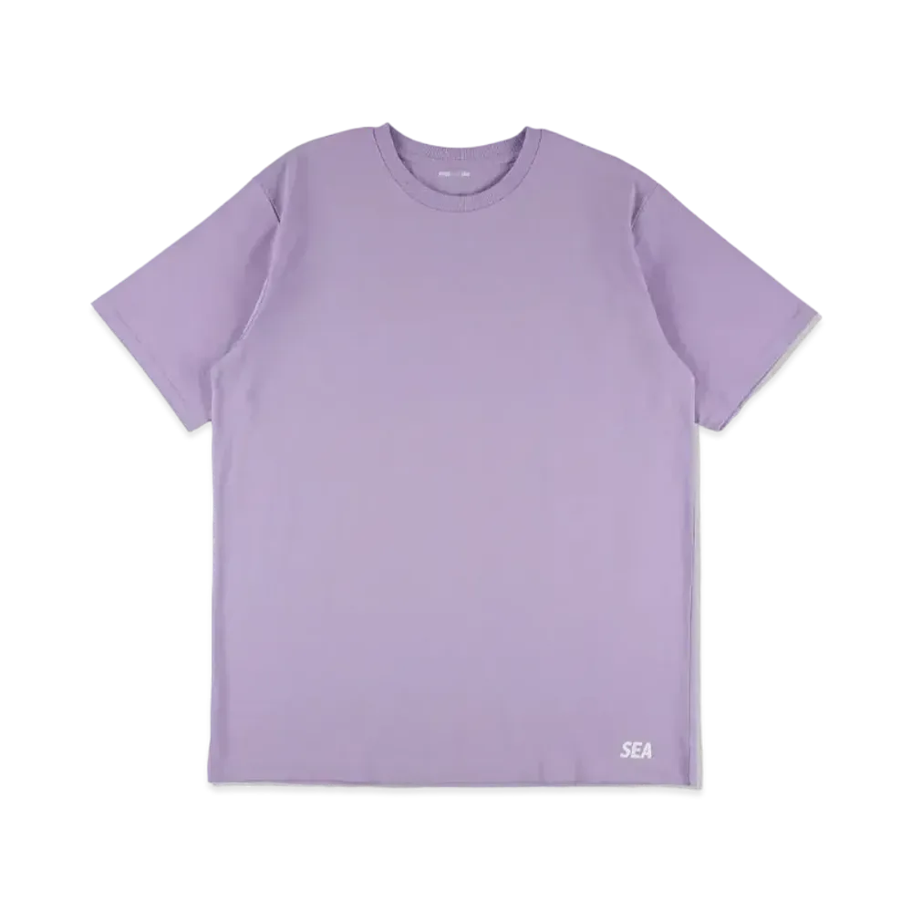 WIND AND SEA Plain S/S Tee "Purple"