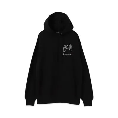 BEAMS x PlayStation (TM) Hoodie "Black"