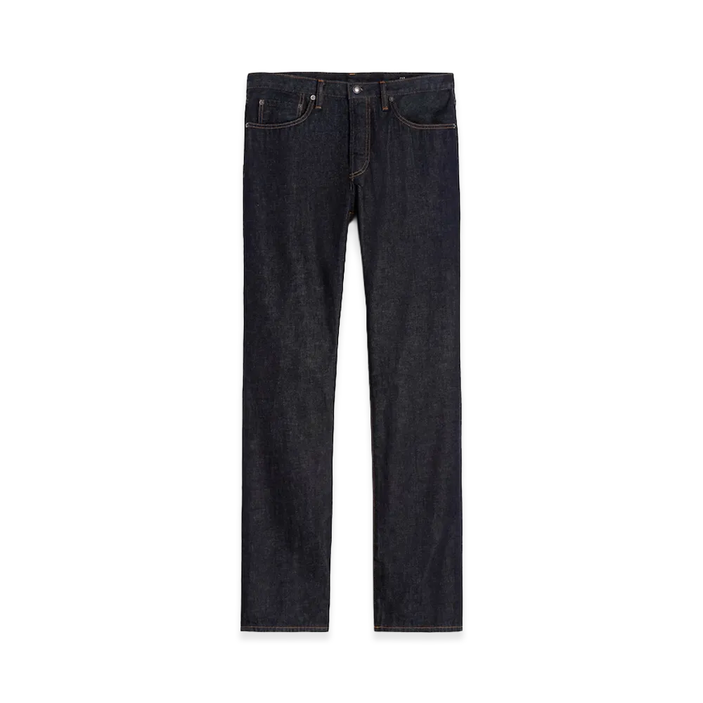Gap x A.P.C. Japanese Denim Relaxed Fit Straight Jeans "Rinse Marais"