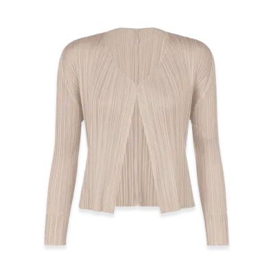 PLEATS PLEASE ISSEY MIYAKE New Colorful Basics 4 "Greige"