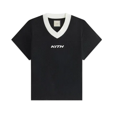 Kith Women Nicci Mesh Football Jersey "Black"