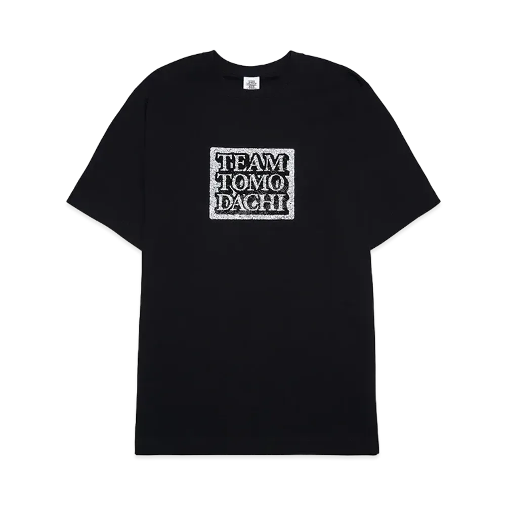 BlackEyePatch x Team Tomodachi Label Rhinestone Tee "Black" BEPSS24EI29