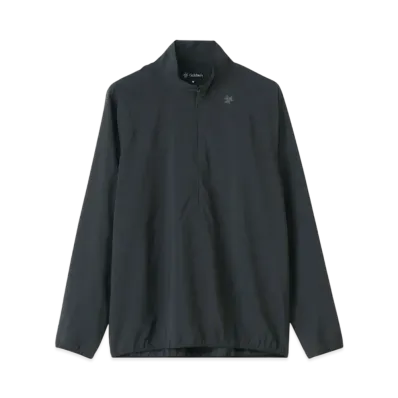 Goldwin Floating Windshell Half-Zip Pullover (Unisex) "Black"