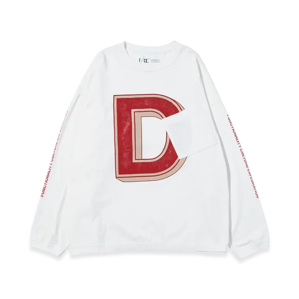 F/CE. Re College Long Sleeve "White"