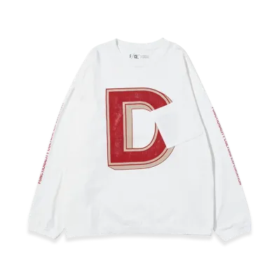 F/CE. Re College Long Sleeve "White"