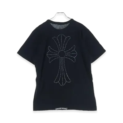 Chrome Hearts Back Old CH Cross Print S/S T-Shirt "Black"