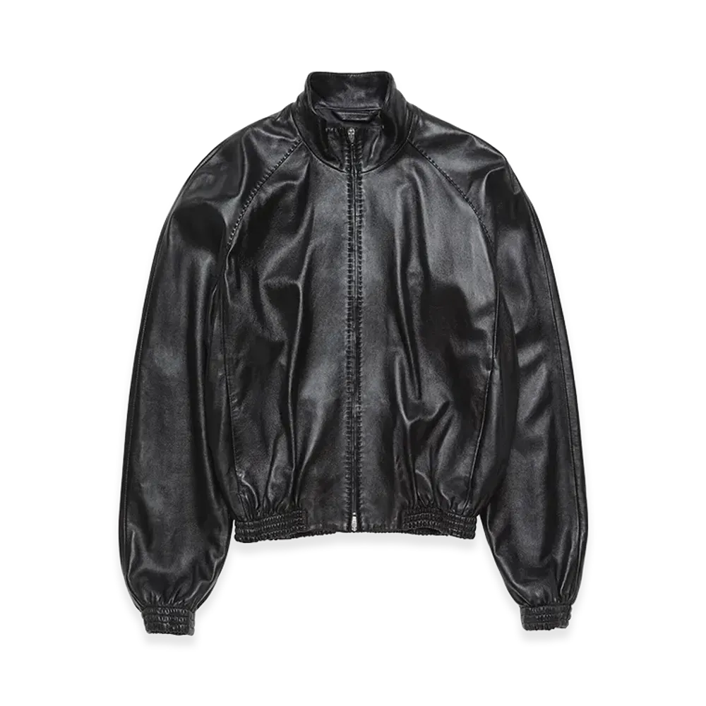 Acne Studios Leather Jacket "Black"