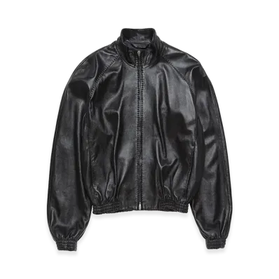 Acne Studios Leather Jacket "Black"