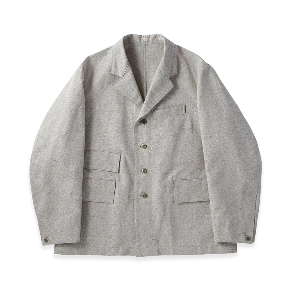 T.T Taiga Takahashi LOT.308 Sack Jacket "Melange Ivory"