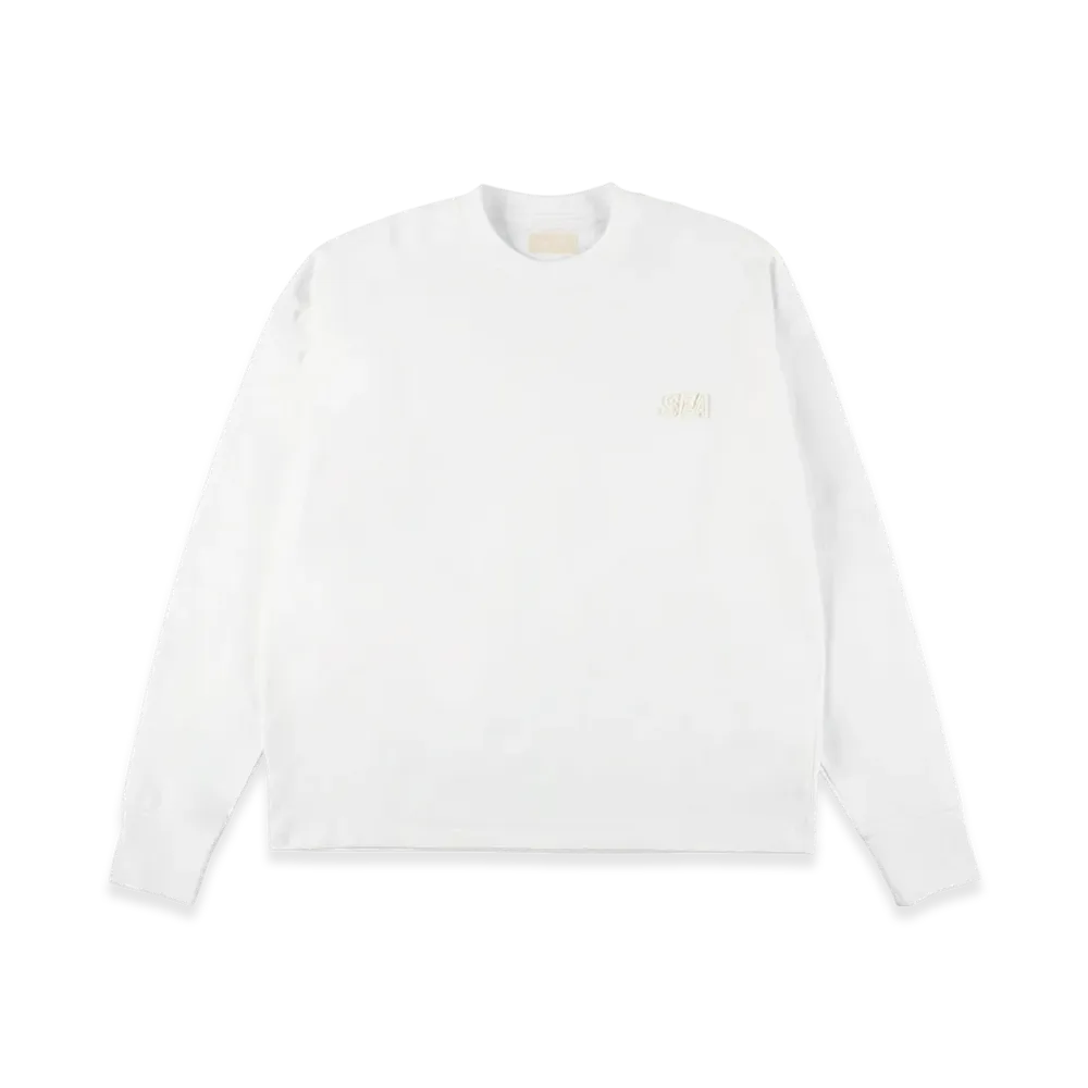 WIND AND SEA Cozy L/S Tee "White"