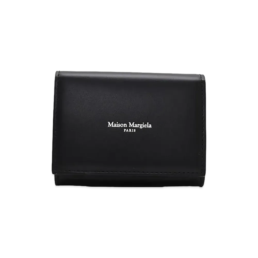 Maison Margiela Compact Wallet "Black/Silver"