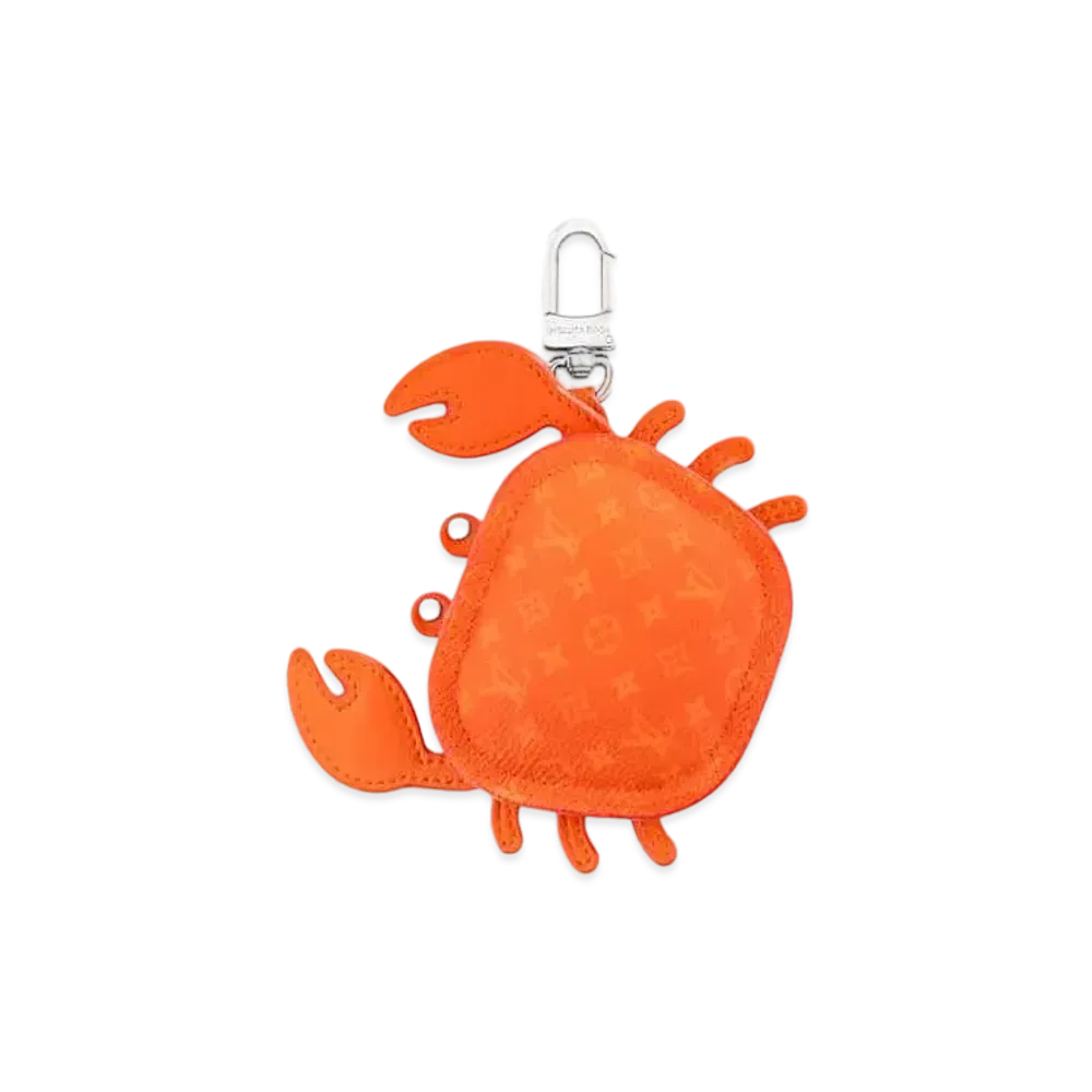 Louis Vuitton LV Crab Bag Charm Monogram "Orange"