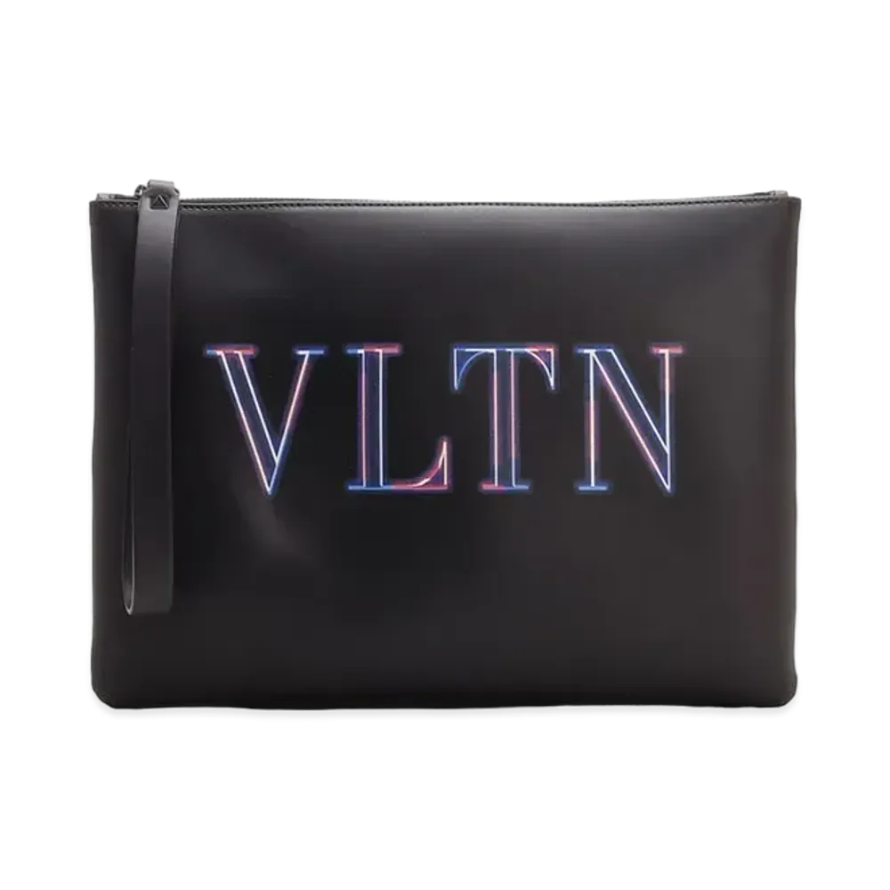 Valentino Neon VLTN Pouch "Black/Multicolor"