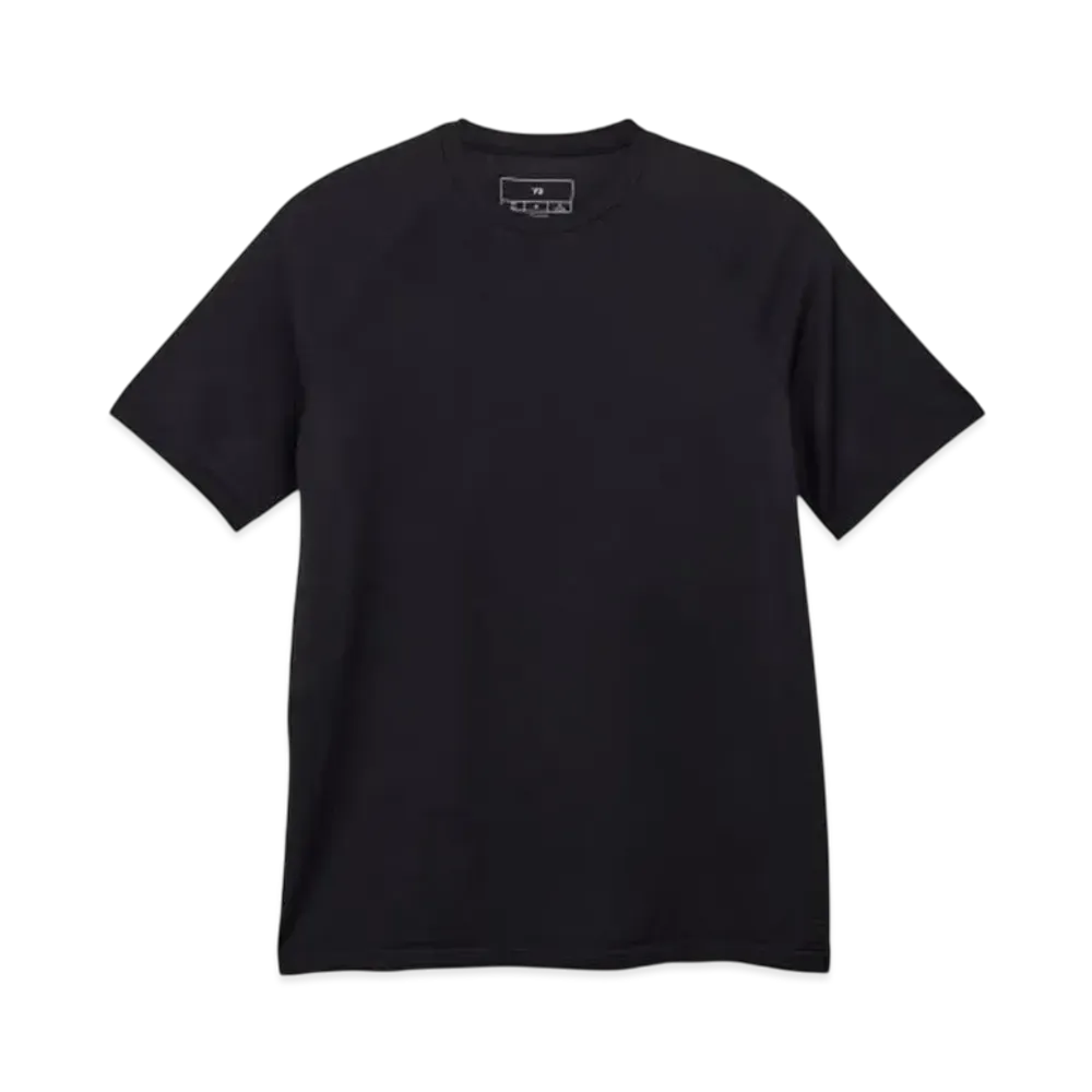 adidas Y-3 Running Short Sleeve Tee "Black"