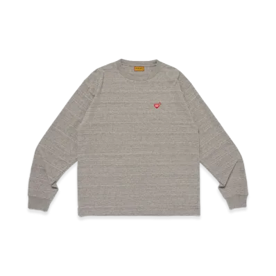 HUMAN MADE Graphic L/S T-Shirt "Gray"