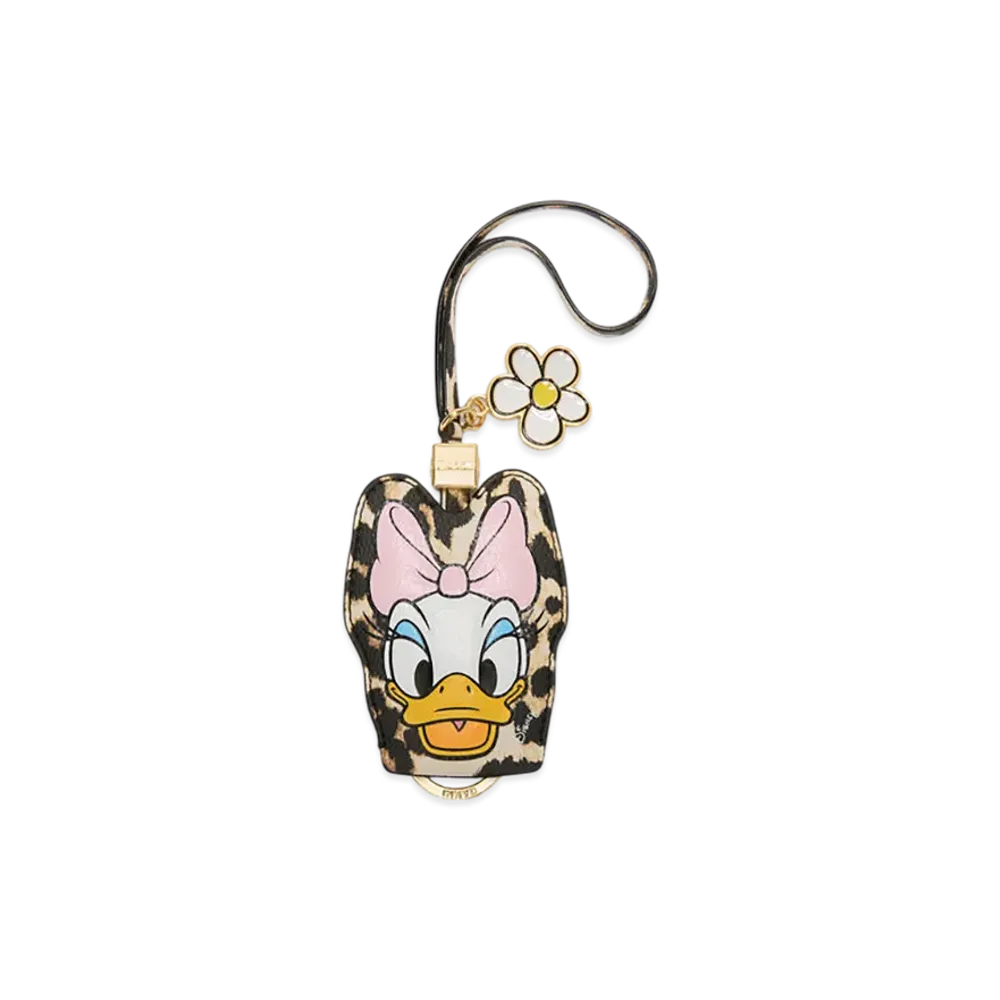GANNI x Disney Daisy Duck Leopard Key Bell "Almond Milk"