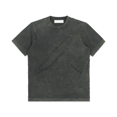 1017 ALYX 9SM Intarsia Applique Logo T-shirt "Washed Black"