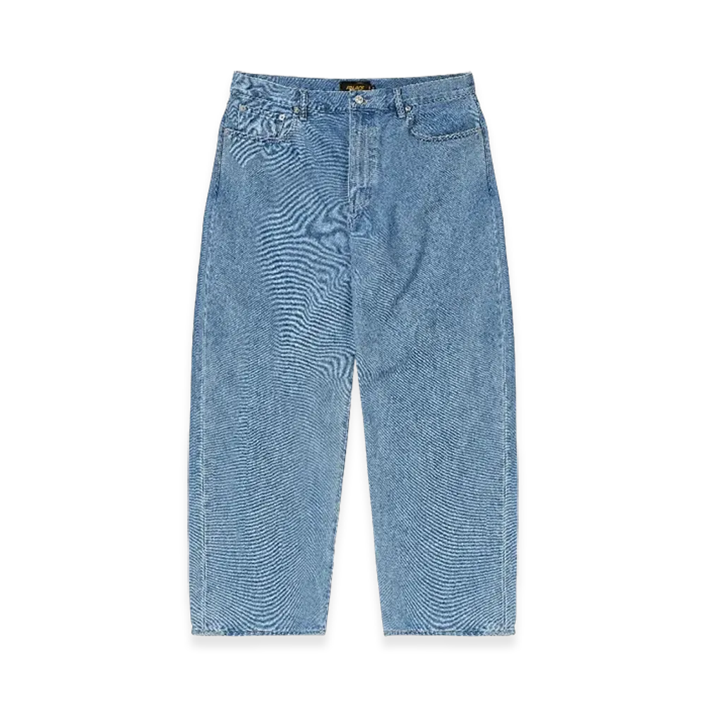 PALACE P90 Baggy Script Jean "Light Stone Wash"