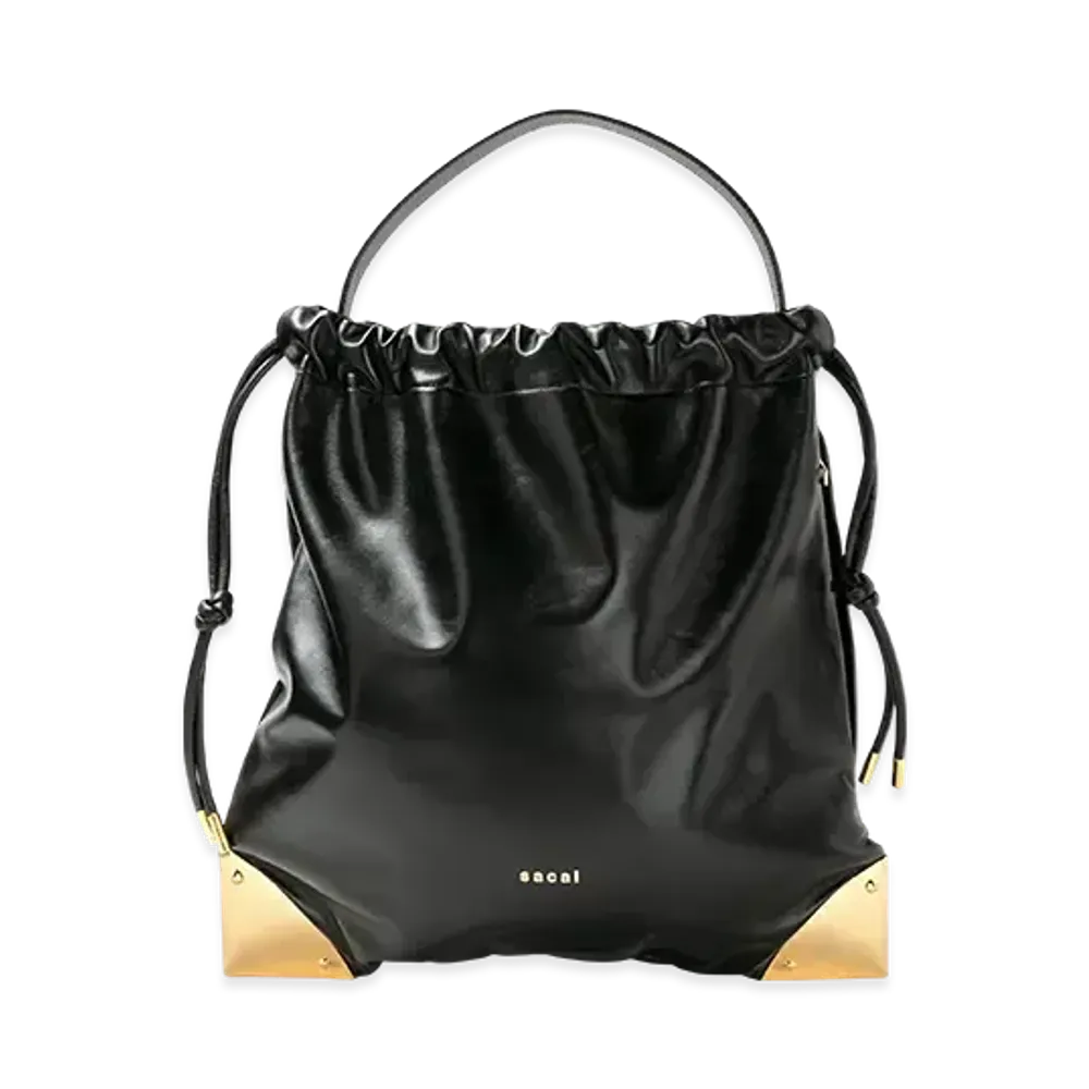 sacai Corner Metal Drawstring "Black"