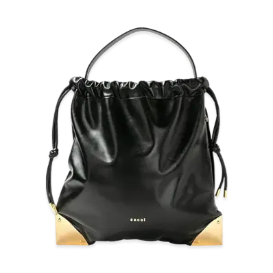 sacai Corner Metal Drawstring "Black"