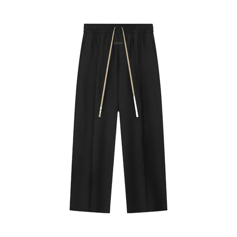 FEAR OF GOD Wool Silk Wide Leg Pants "Black"