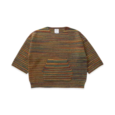 visvim Burrow Crew Knit "Red"