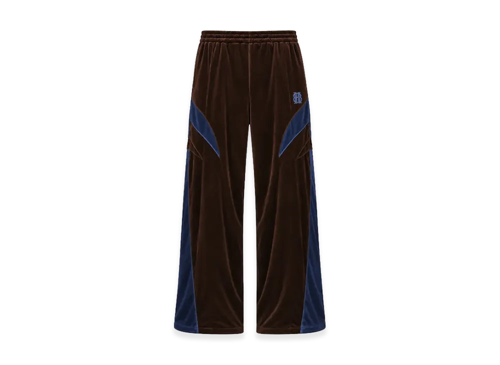 BREATH Velour Warm Up Pants "Brown"