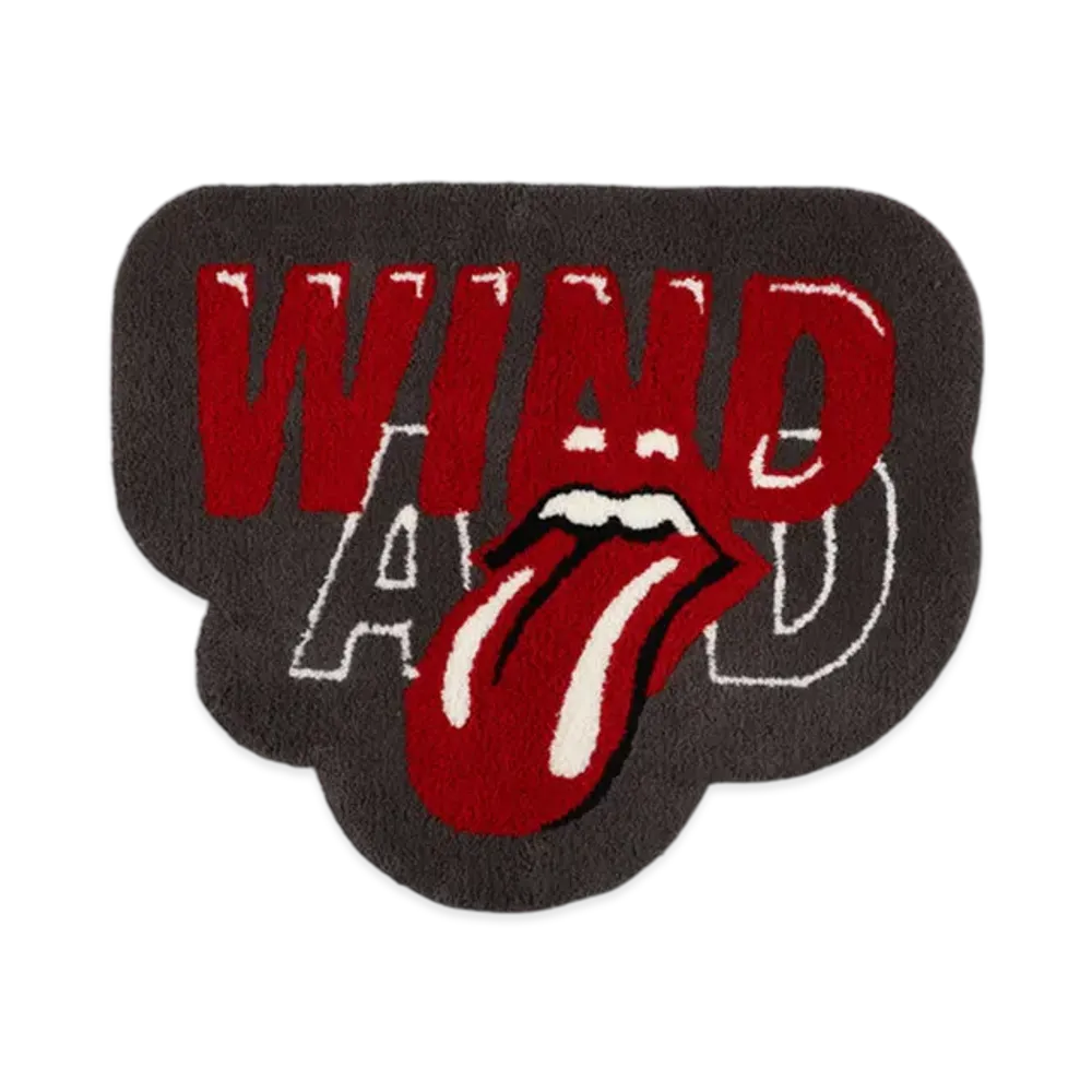 WIND AND SEA x The Rolling Stones Wind And Rag "Black/Red"