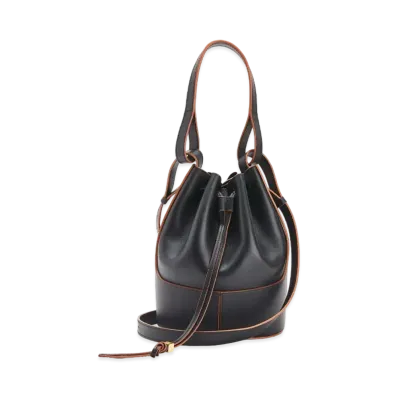LOEWE Small Balloon Bag In Nappa Calfskin "Black"