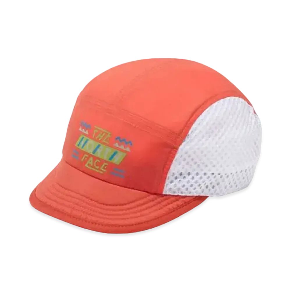 The North Face Anyrun Packable Cap Kids "Retro Orange"