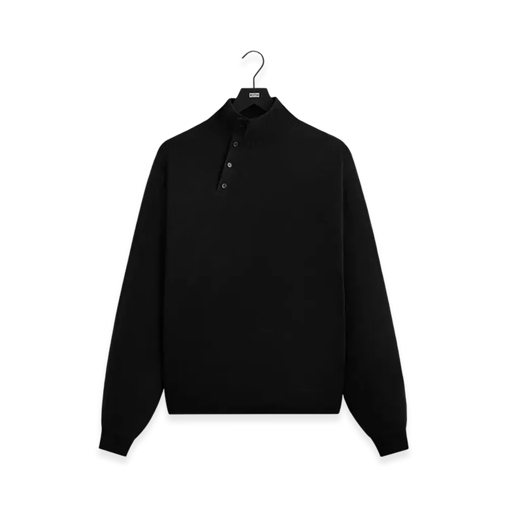 Kith &Kin Cashmere Cyrus Turtleneck "Black"